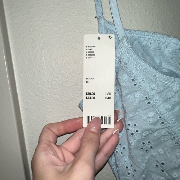 Out From Under Devon Eyelet Cropped Corset - Picture 6 of 6